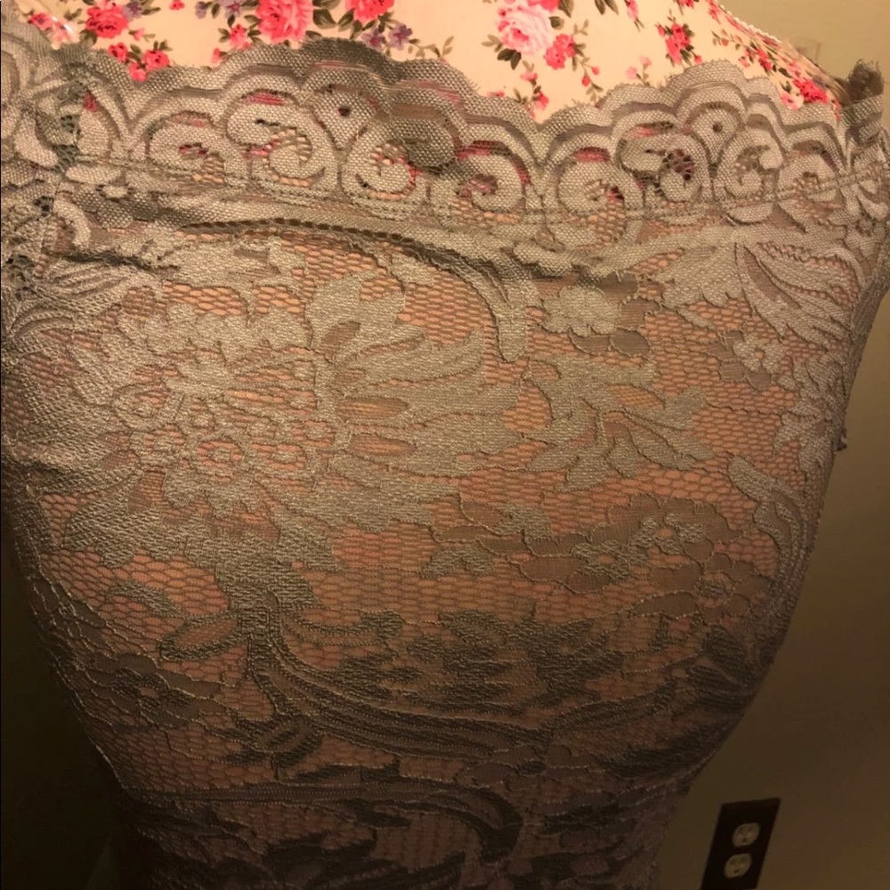 Lace off the shoulder dress⭐️BOGO 2ed half off⭐️